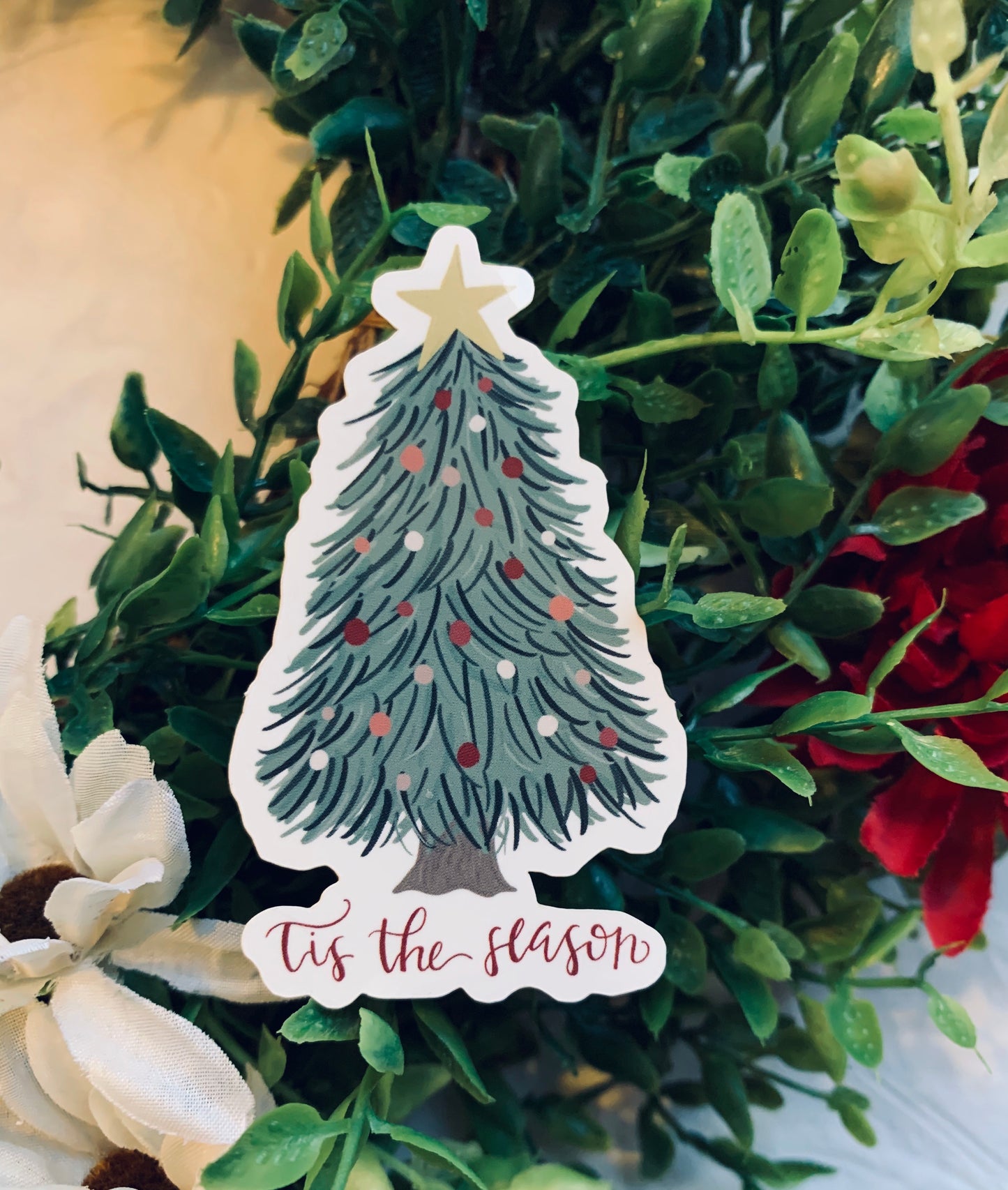 Christmas Tree Sticker