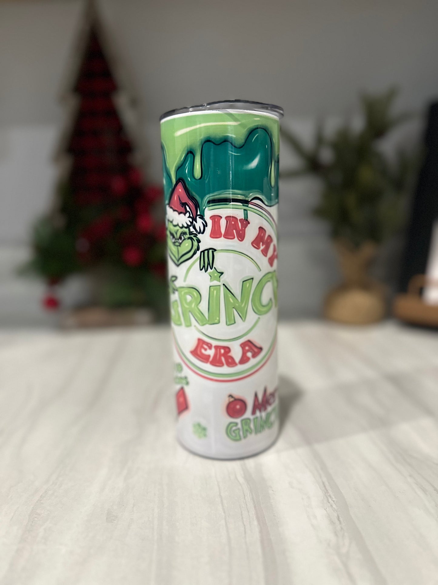 In my Grinch Era 20oz Tumbler