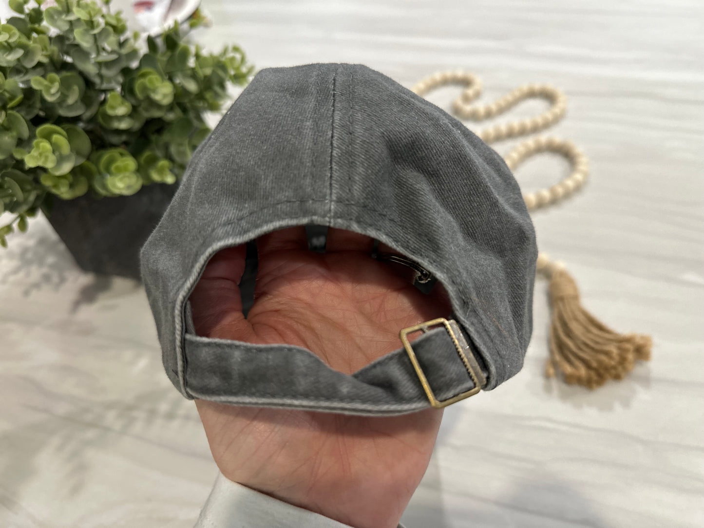 Mama Embroidered Hat (left side)