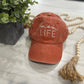 Mom Life Embroidered Hat