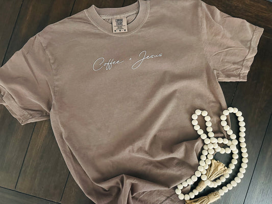 Coffee + Jesus Tee