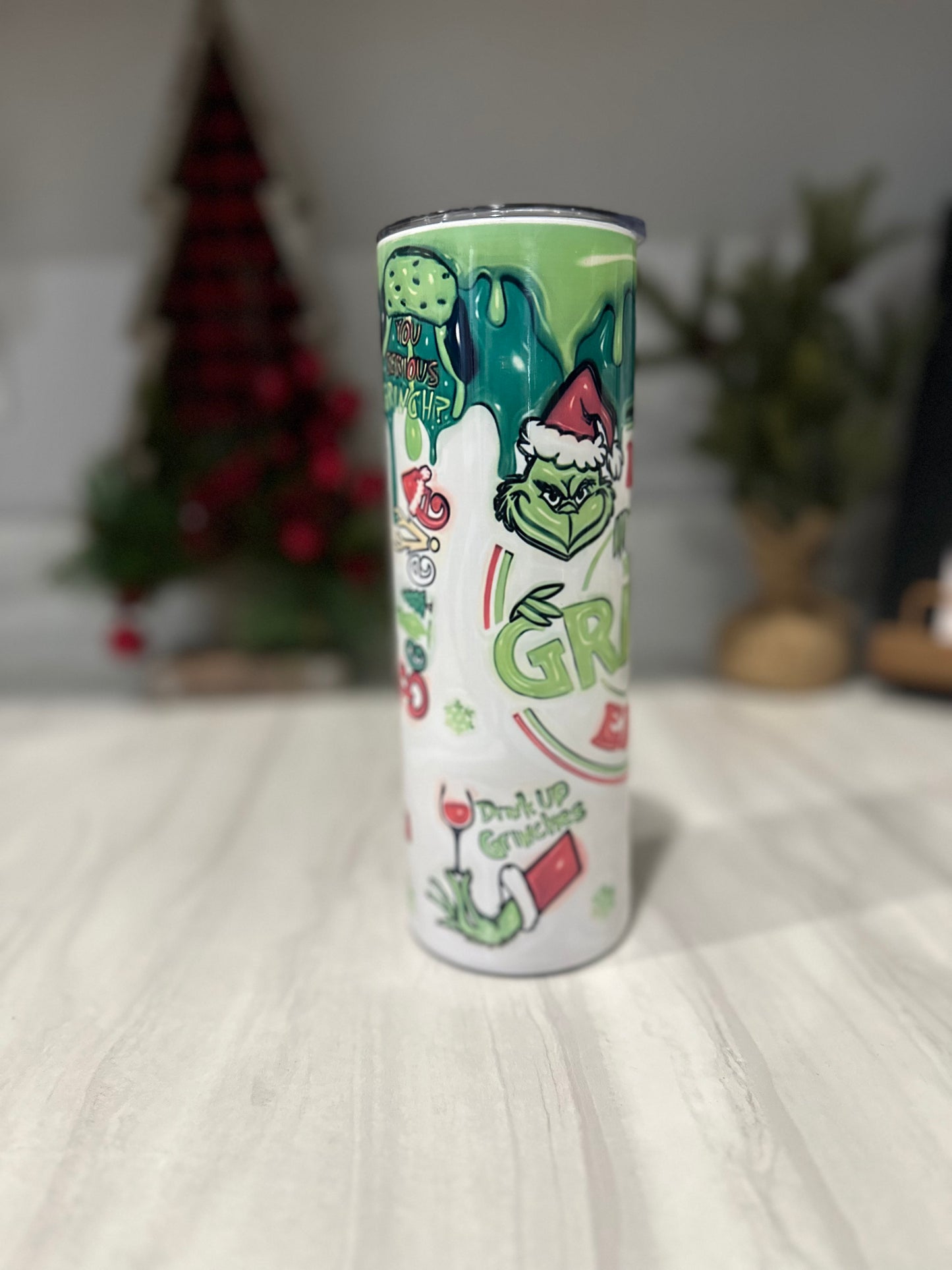 In my Grinch Era 20oz Tumbler