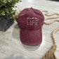 Mom Life Embroidered Hat