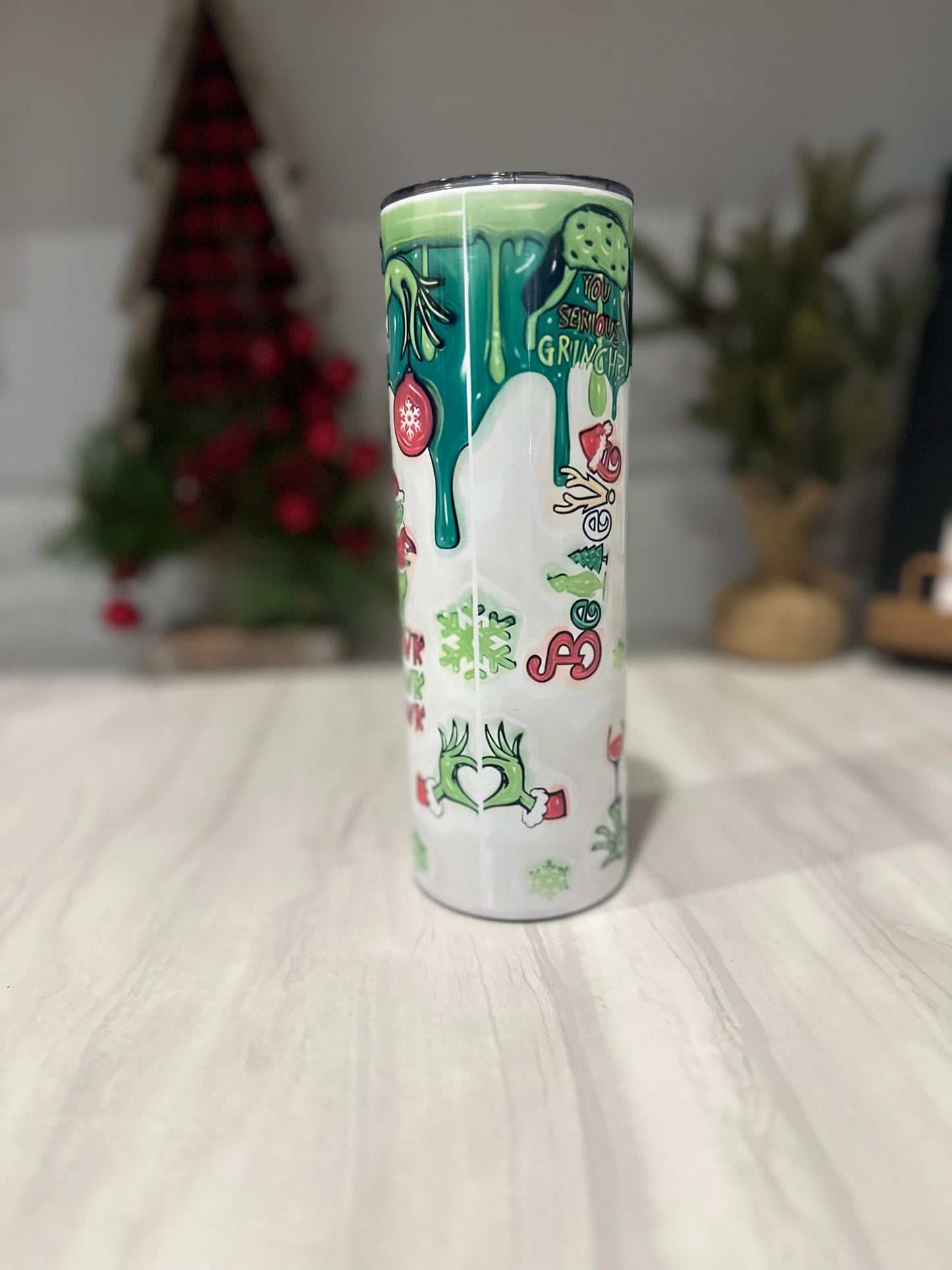 In my Grinch Era 20oz Tumbler