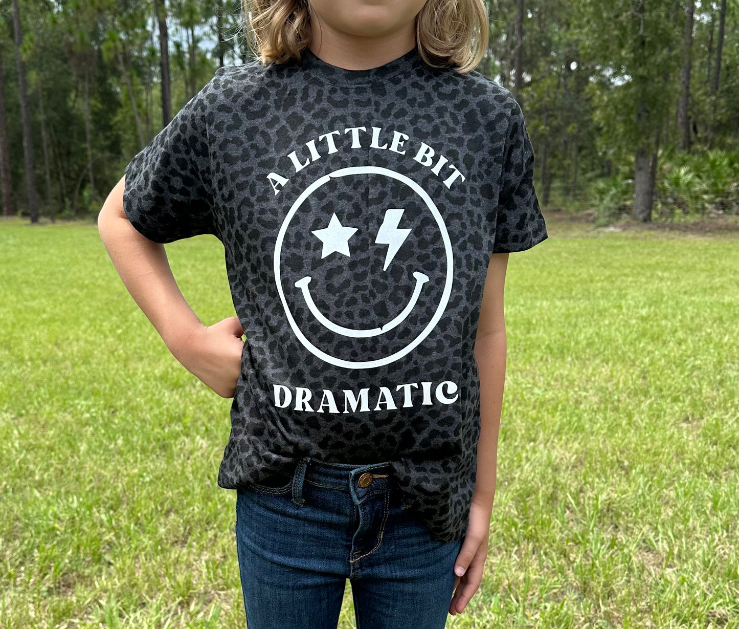A Little Bit Dramatic Girls Tee