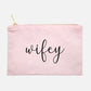 Wifey Cosmetic Bag