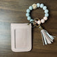 Tassel Card Case Bracelet Keychain