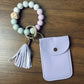 Tassel Card Case Bracelet Keychain