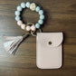 Tassel Card Case Bracelet Keychain