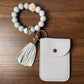 Tassel Card Case Bracelet Keychain